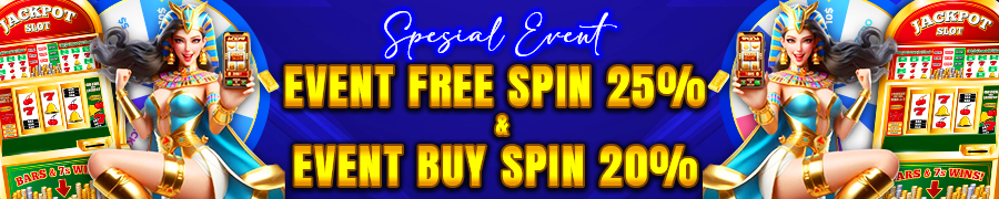 EVENT FREESPIN 25% & BUY SPIN 20% GTCBOS
